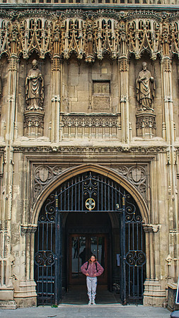 Eleanor at Canterbury Cathedral 01