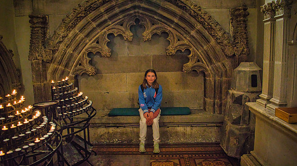 Eleanor at St Giles