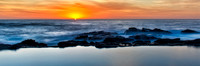 Blue Pool Sunrise Print