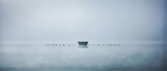 Foggy Fountain