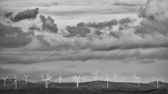Black and White Turbines