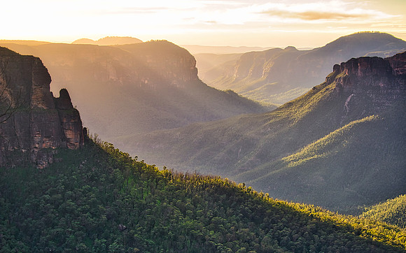 Grose Valley Sunrise Golden