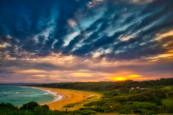 Haywards Beach Sunset Print