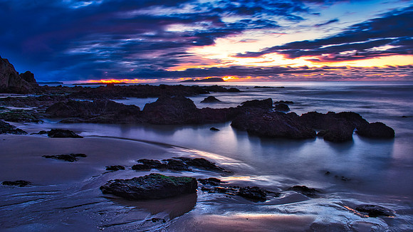 Surf Beach Sunrise 02