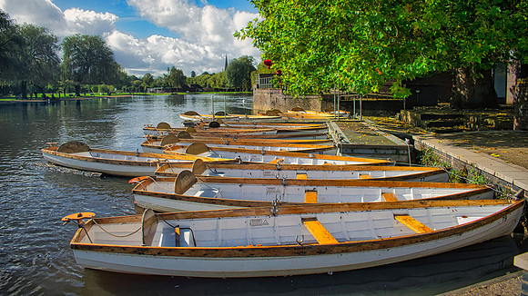 Boats on the Avon 01