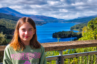 Eleanor at the Queen's View