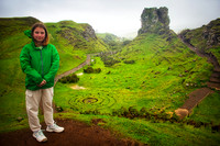 Eleanor at the Fairy Glen