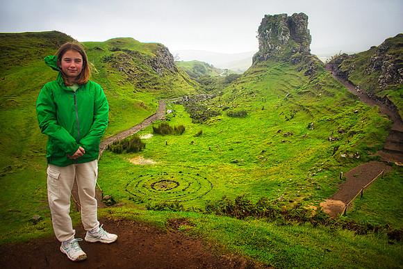 Eleanor at the Fairy Glen