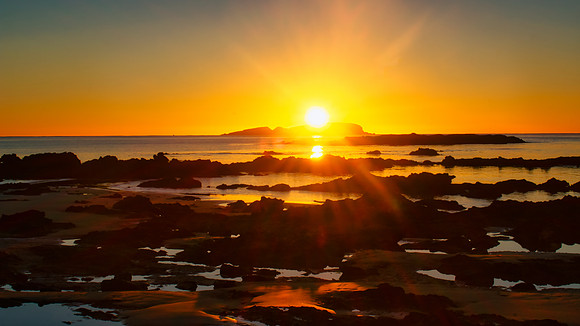 Surf Beach Sunrise