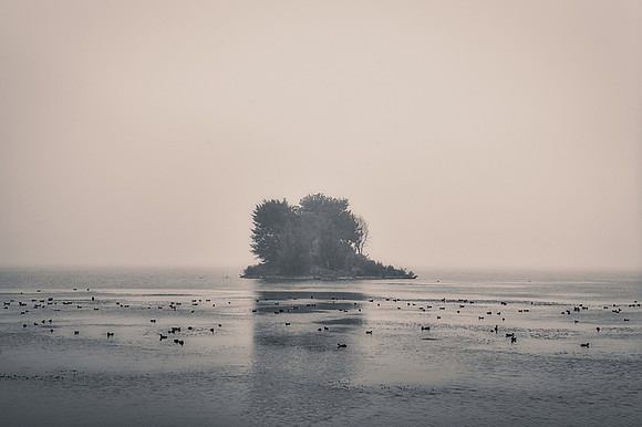 Smoky Island Print