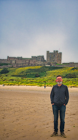 Mark at Bamburgh Castle 02