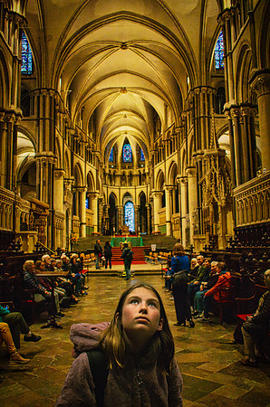 Eleanor at Canterbury Cathedral 02