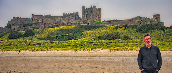 Mark at Bamburgh Castle 01