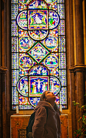 Eleanor at Canterbury Cathedral 04