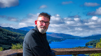 Mark at the Queen's View