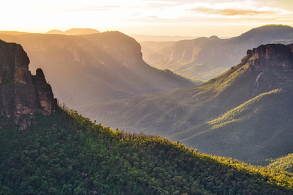 Grose Valley Sunrise Golden